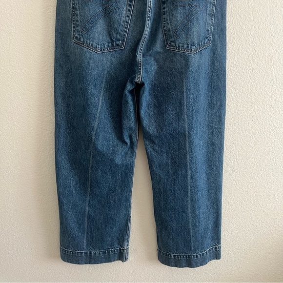 7 For All Mankind Baby Jo Crop Jean In Havana Rigid 32 - Picture 11 of 13